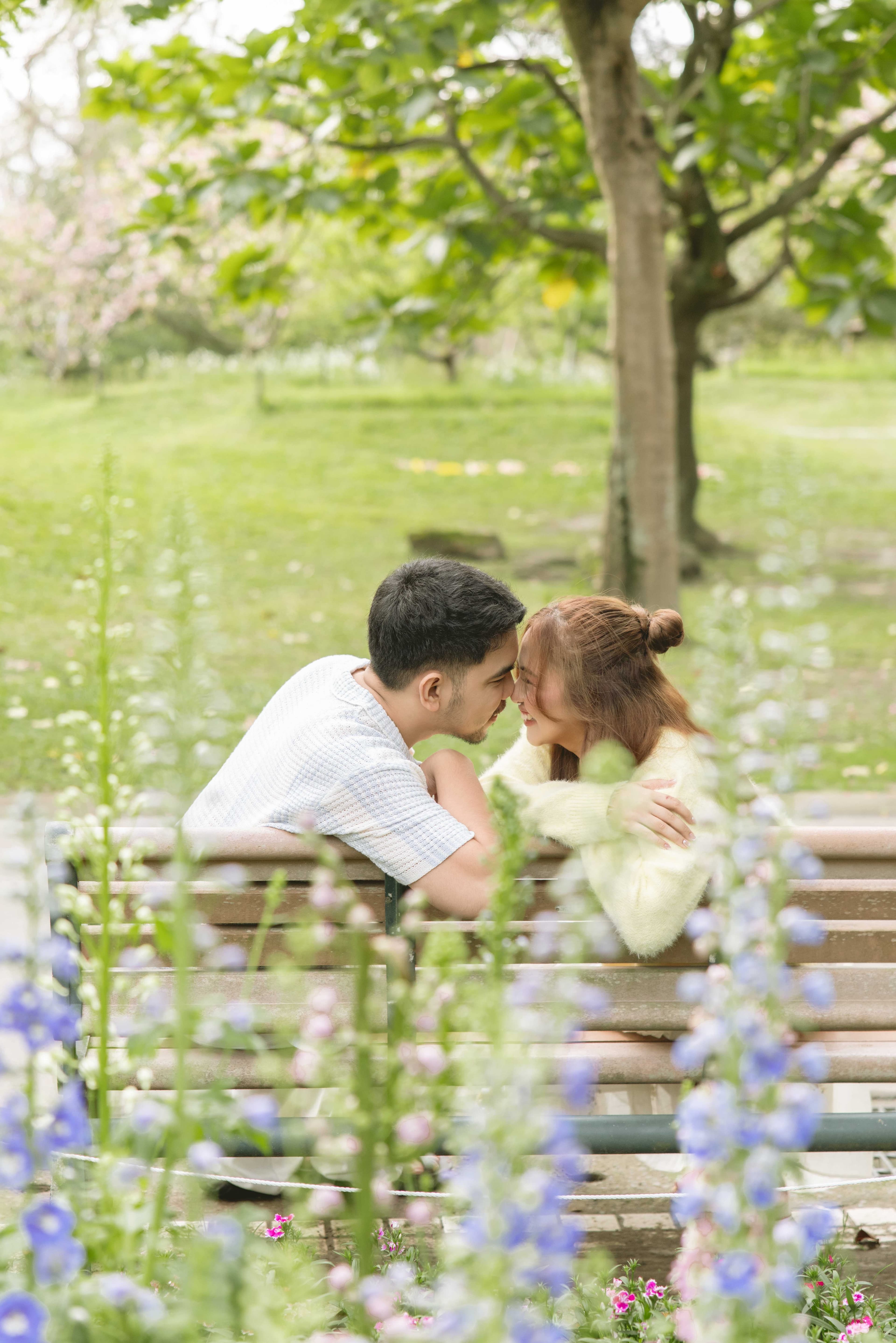 Prenup portrait of the couple